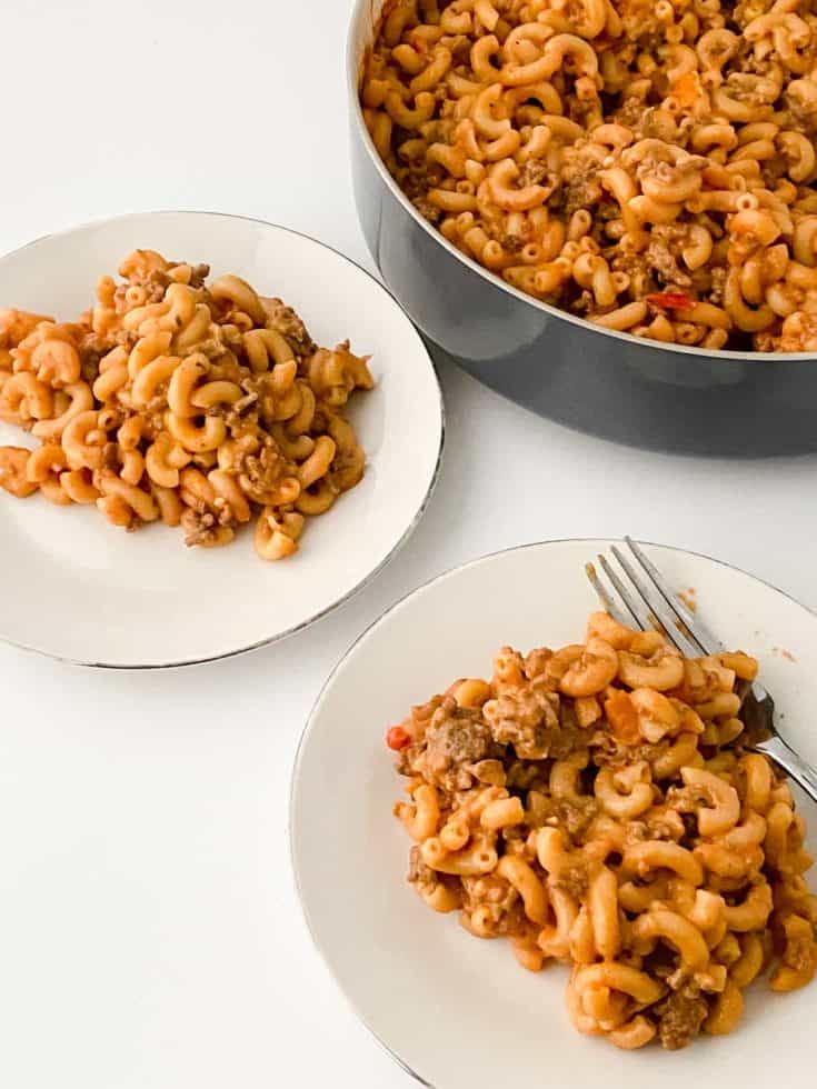 One Pot Hamburger Helper - Homemade Heather