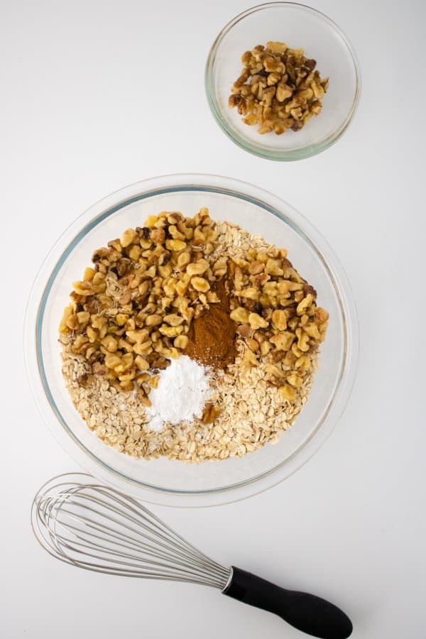 Homemade Oatmeal Bars Ingredients