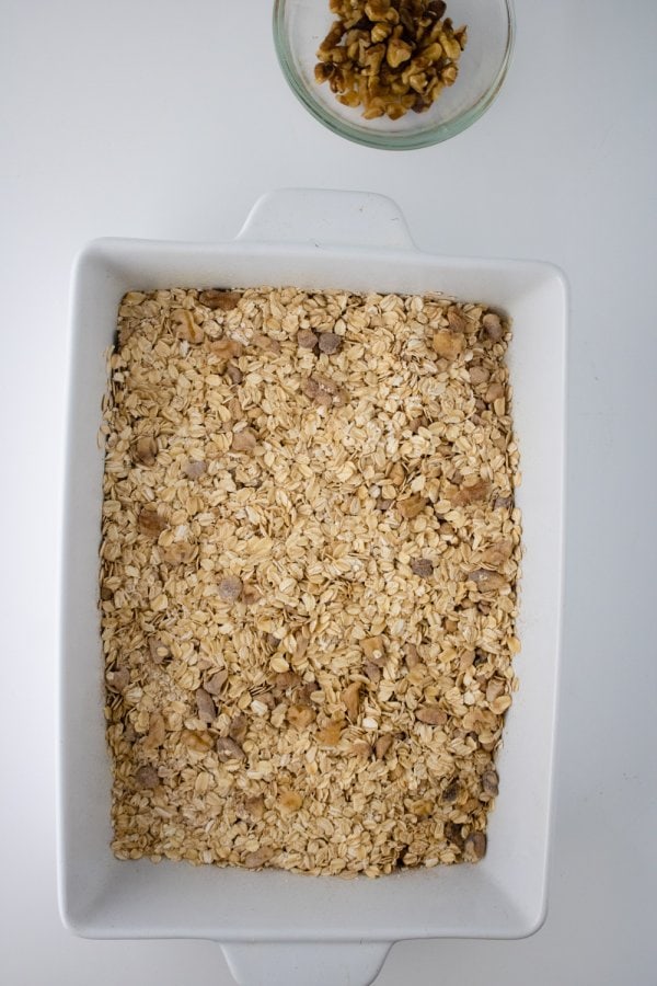 Homemade Oatmeal Bars Ingredients