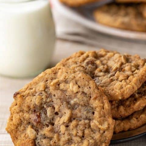 Gluten Free Oatmeal Raisin Cookie Recipe
