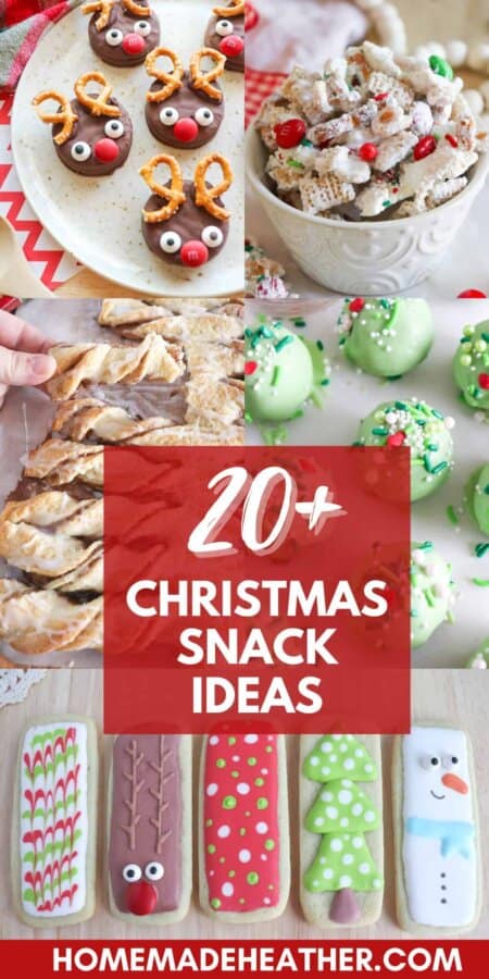 20+ Christmas Snack Ideas