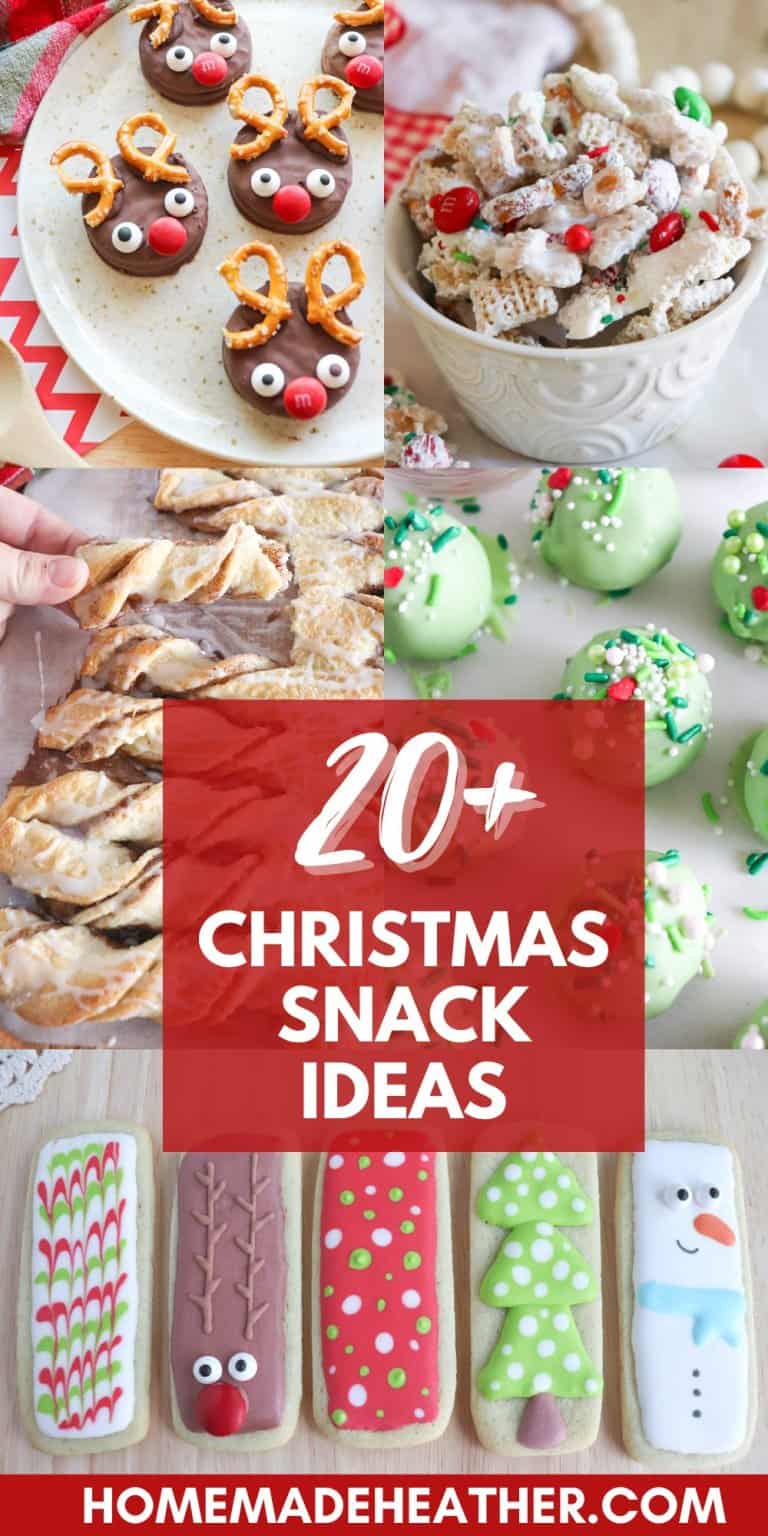 20+ Easy Christmas Snack Ideas for a Festive Holiday