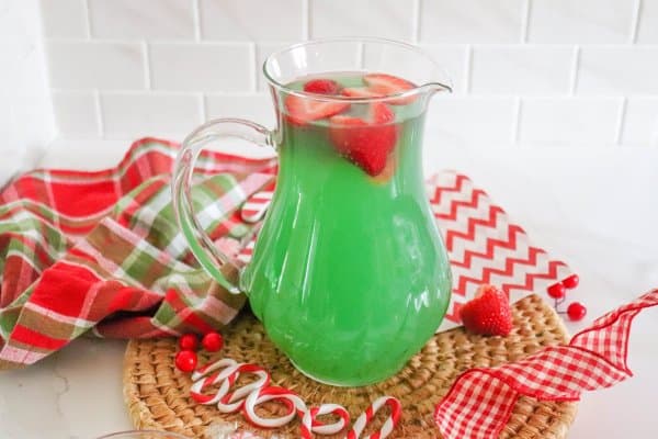 Grinch Drink Punch Process