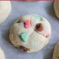 Christmas Cake Mix Cookies
