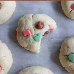Christmas Cake Mix Cookies