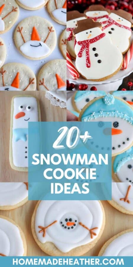 20+ Snowman Cookie Decorating Ideas
