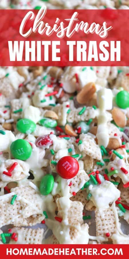 Christmas White Trash Almond Bark Recipe