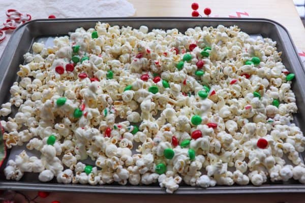 Christmas Popcorn Process