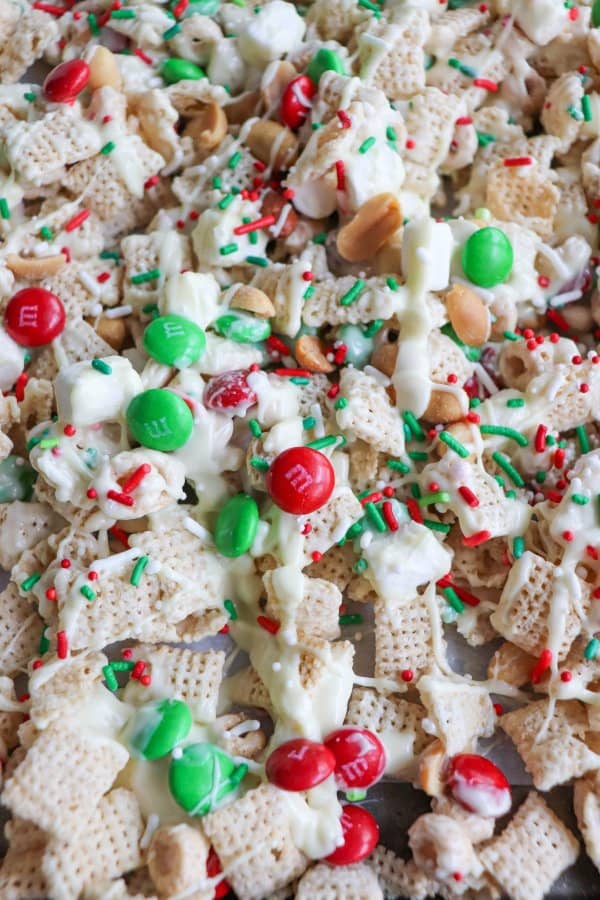 Christmas White Trash Almond Bark Recipe