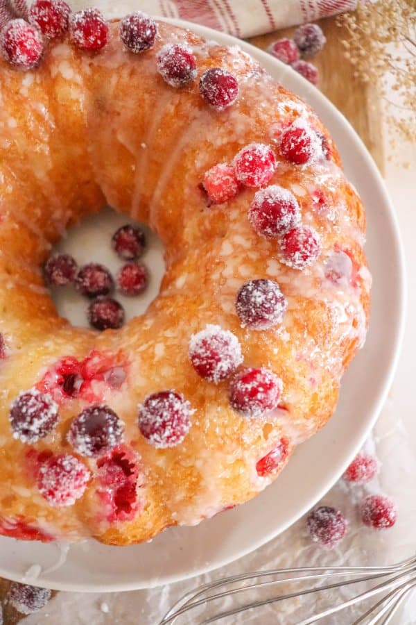 Orange Cranberry Bundt Cake