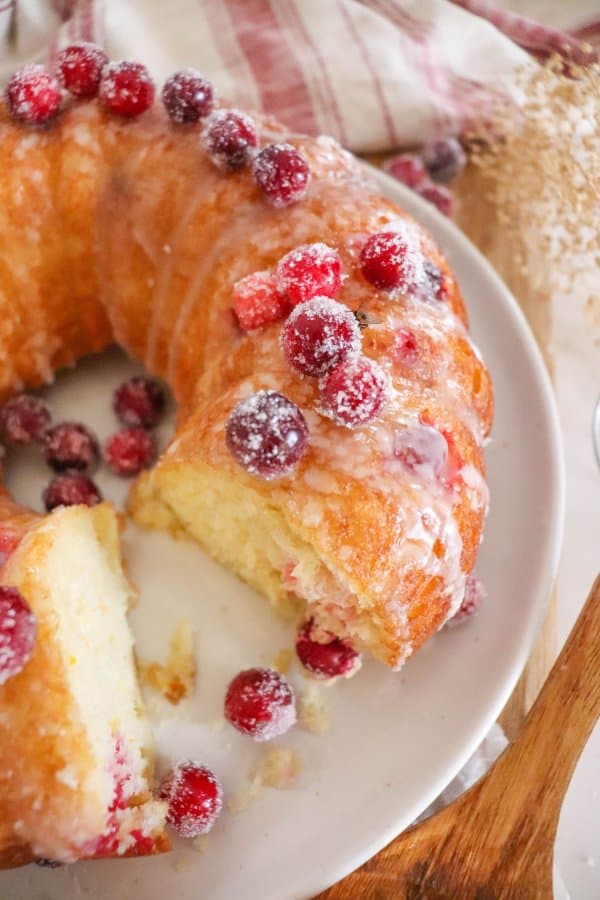 Orange Cranberry Bundt Cake