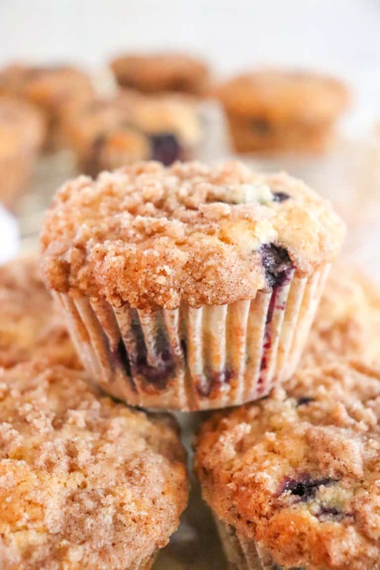 Starbucks Blueberry Muffins (Copycat Recipe)