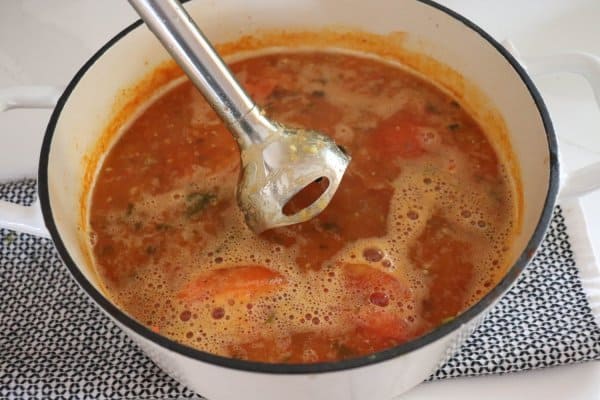 Creamy Smoked Tomato Basil Soup Ingredients