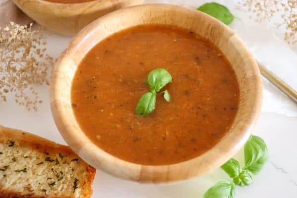 Creamy Smoked Tomato Basil Soup Recipe