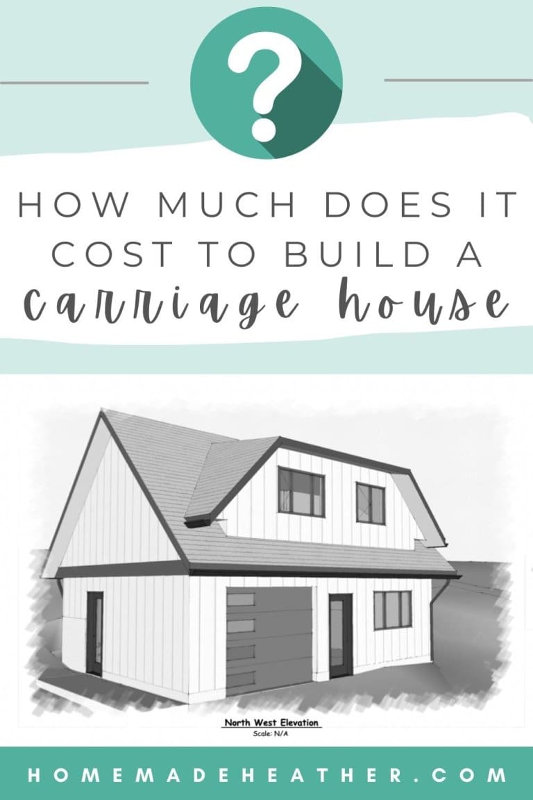 How Much Does It Cost to Build a Carriage House