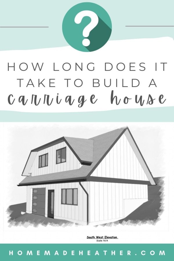 How Long Does it Take to Build a Carriage House