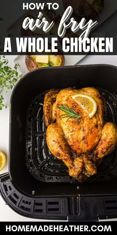 Air Fryer Whole Chicken