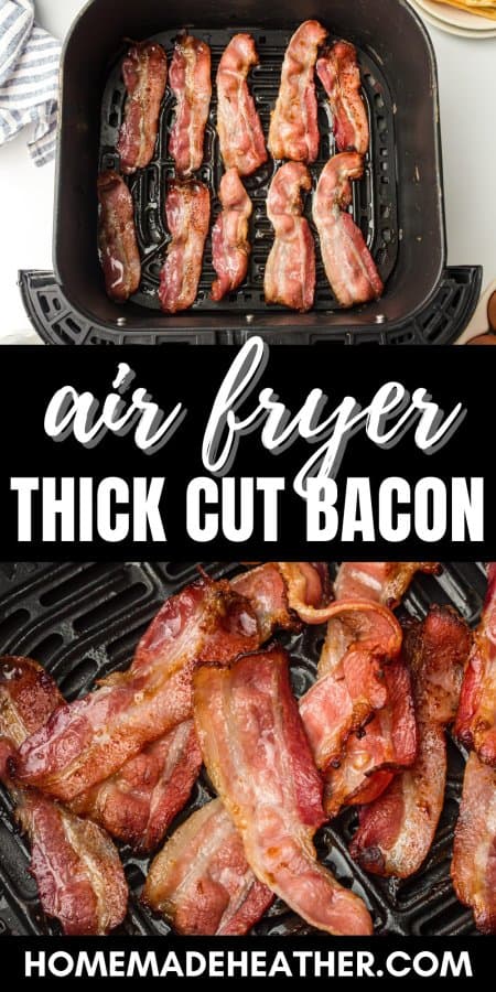 Air Fryer Thick Cut Bacon