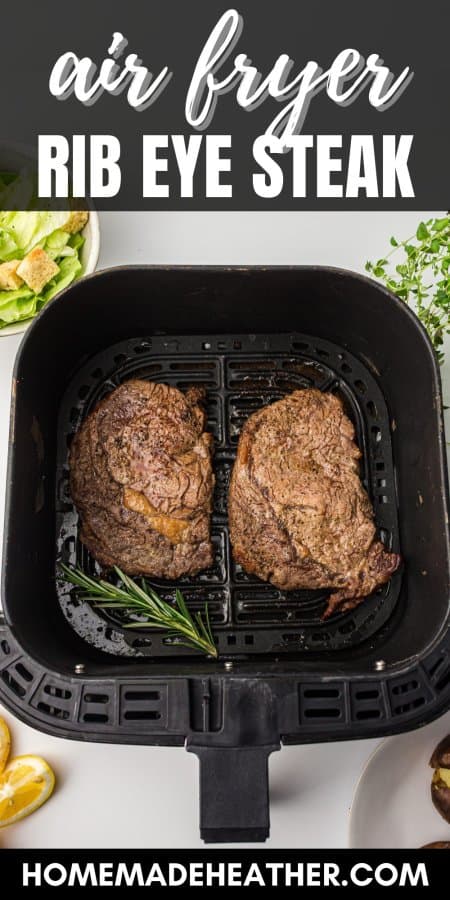 Air Fryer Rib Eye Steak Recipe