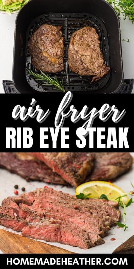 Air Fryer Rib Eye Steak Recipe