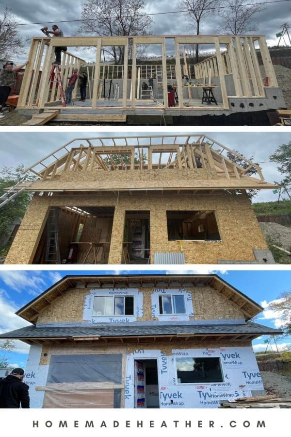 Sheeting the Carriage House