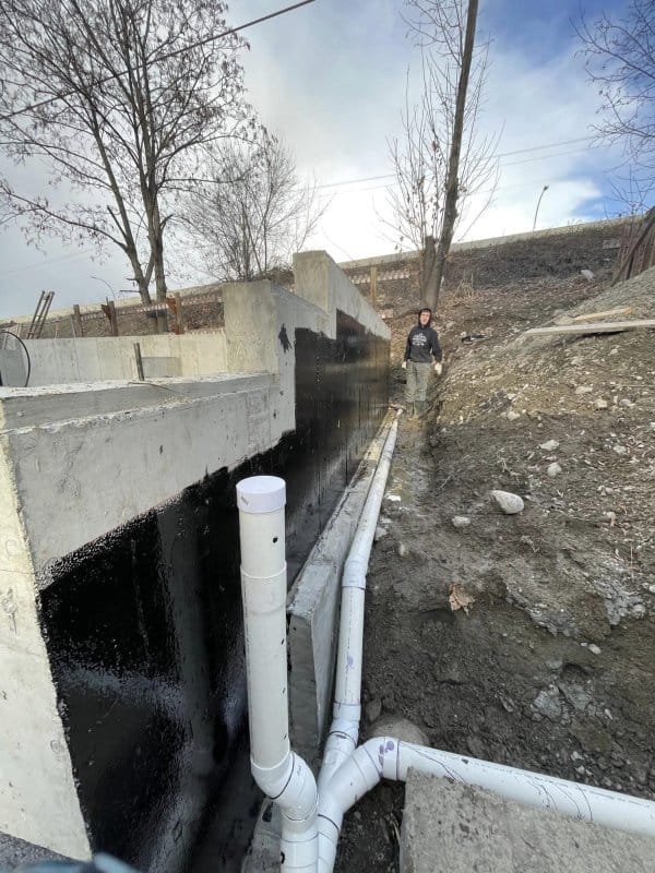 Cement Tar Process