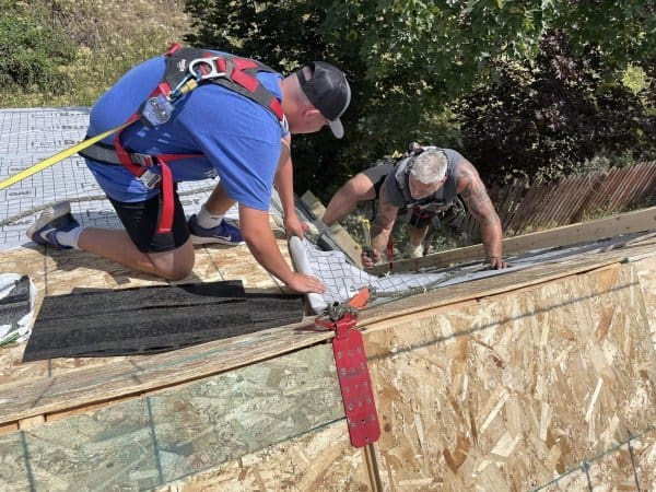 Roofing the Carriage House
