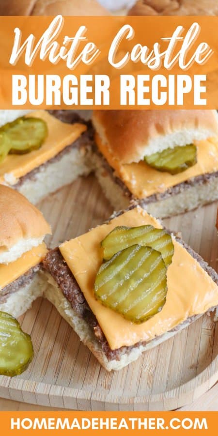White Castle Burger Recipe