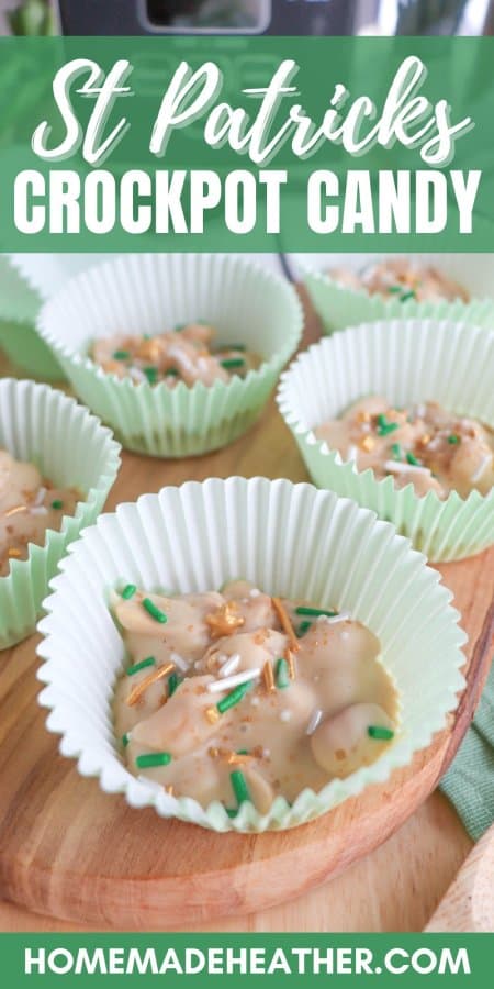 St Patricks Day Crockpot Candy Recipe