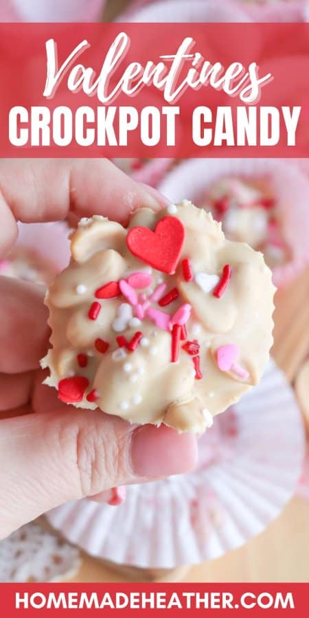 Valentines Day Crockpot Candy