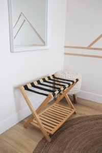 Airbnb Luggage Rack