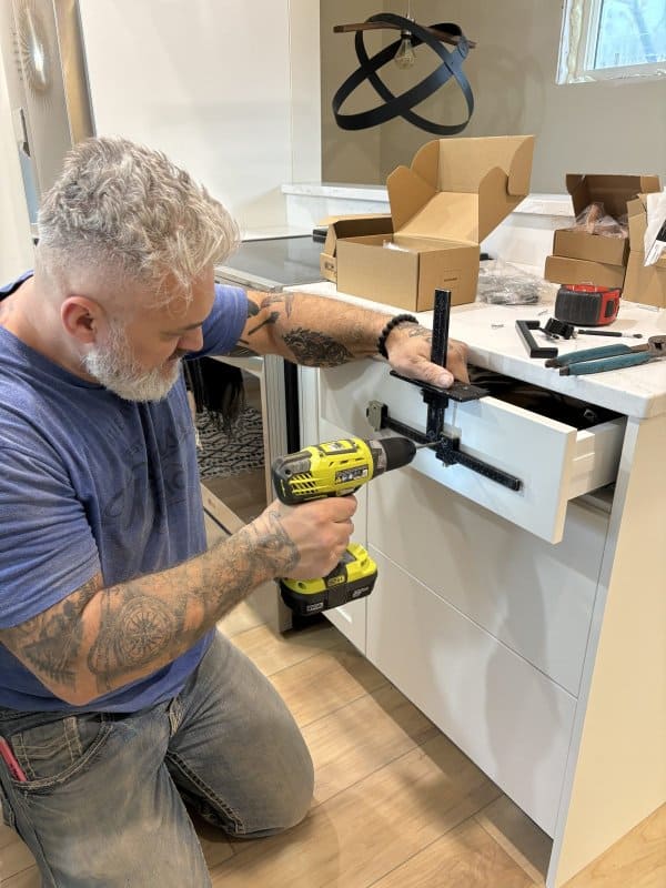 Installing Drawer Pulls