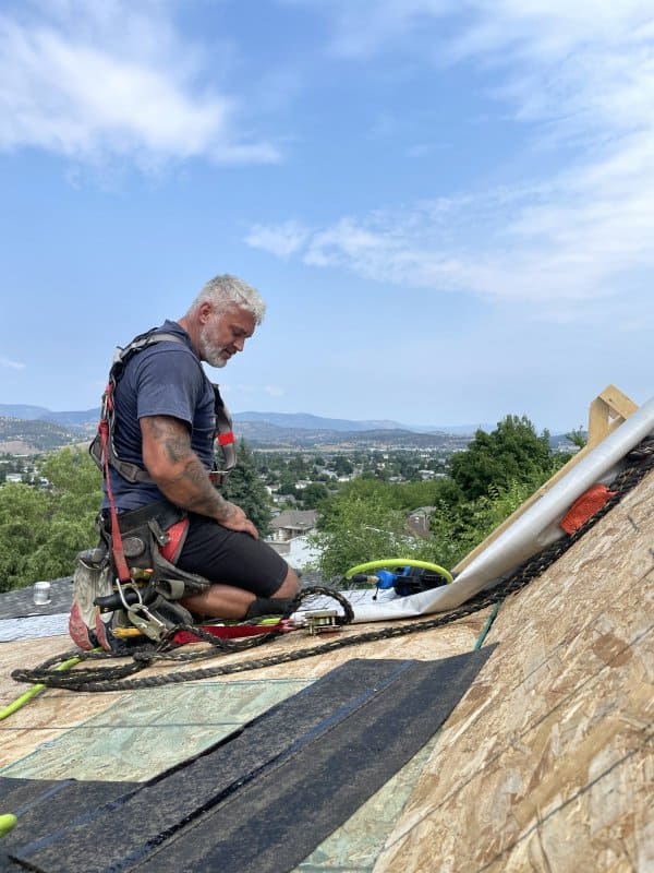 Roofing the Carriage House