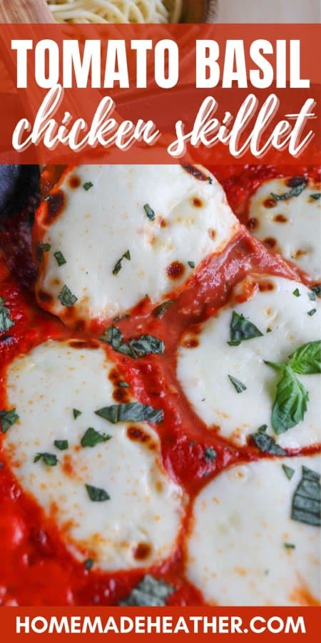 Tomato Basil Chicken Skillet