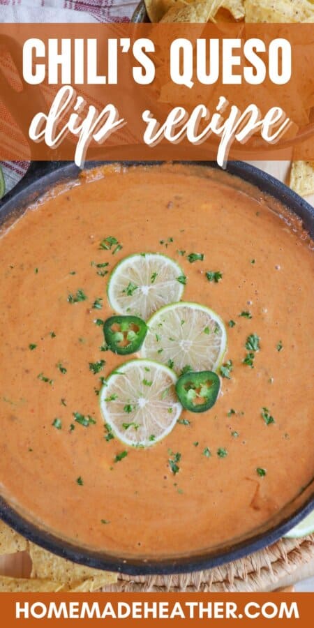 Skillet Queso Recipe (Chilis Copycat)