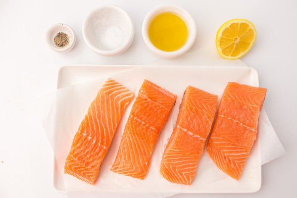 Air Fryer Salmon ingredients