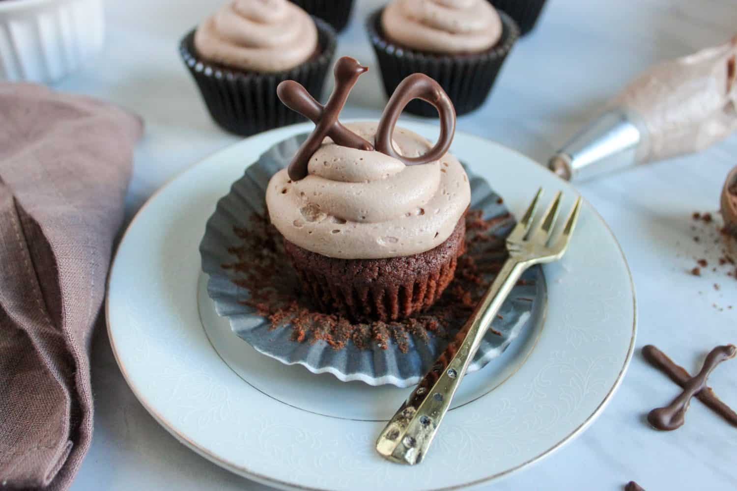 Chocolate Nutella Cupcakes Recipe