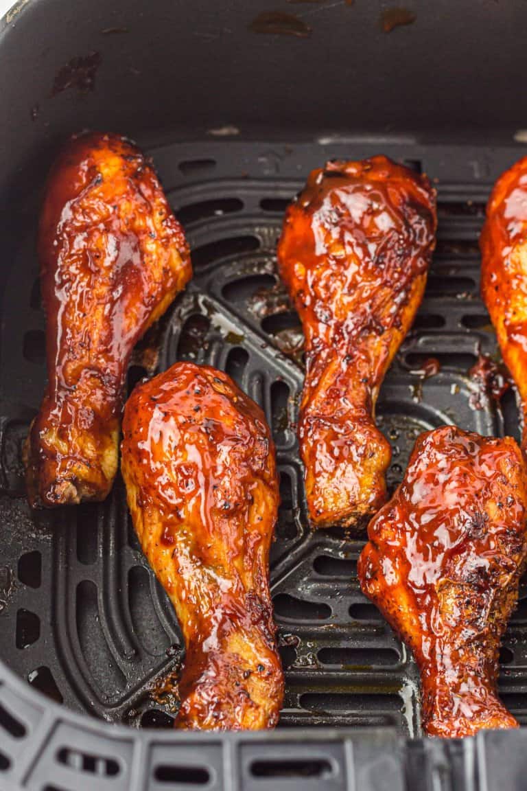 The Best Air Fryer BBQ Chicken Drumsticks