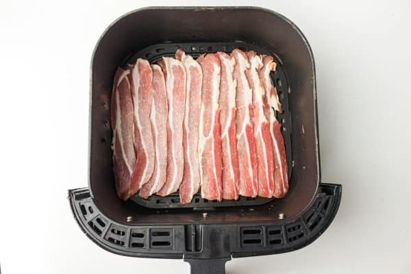 Thick Cut Bacon in Air Fryer