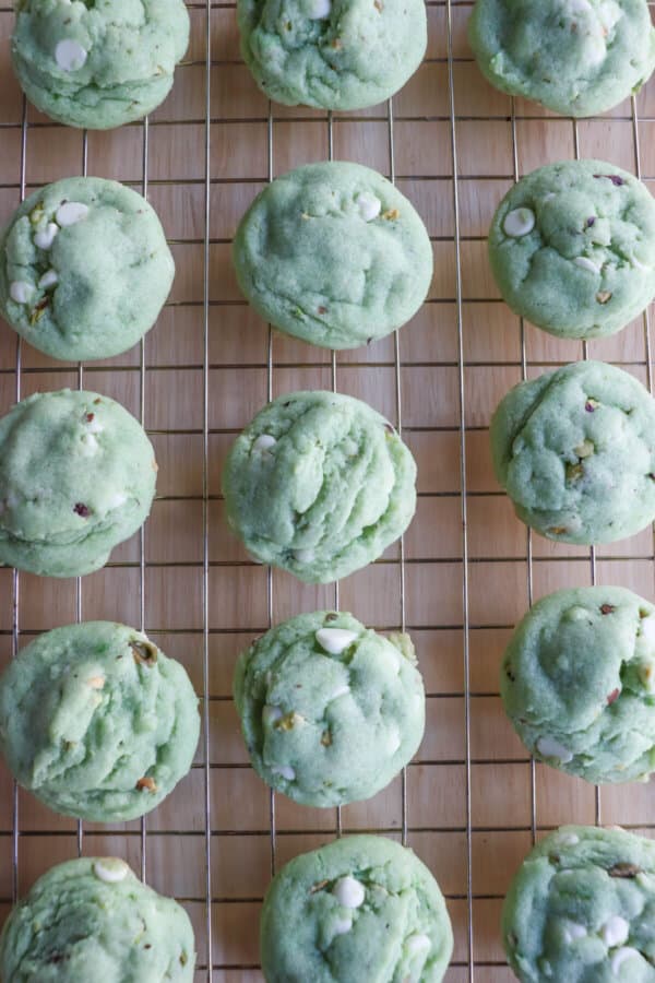 Pistachio Pudding Cookies