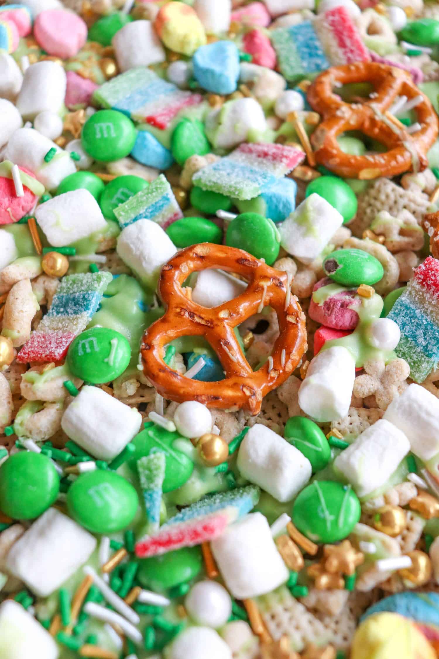St Patricks Day Leprechaun Bait Snack Mix