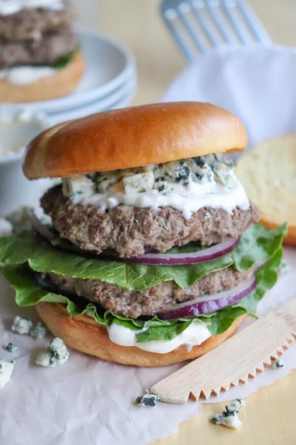 Blue Cheese Burger Recipe