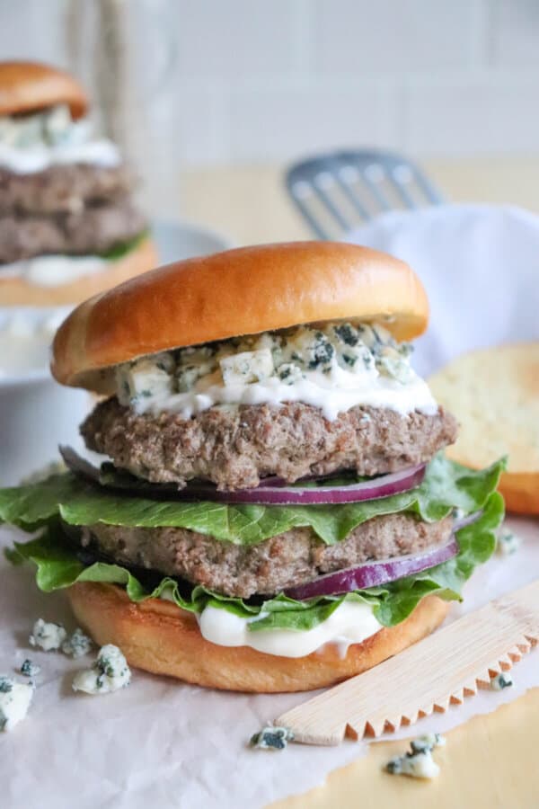 Blue Cheese Burger Recipe