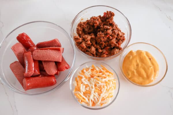 Chili Cheese Dog Sliders Ingredients