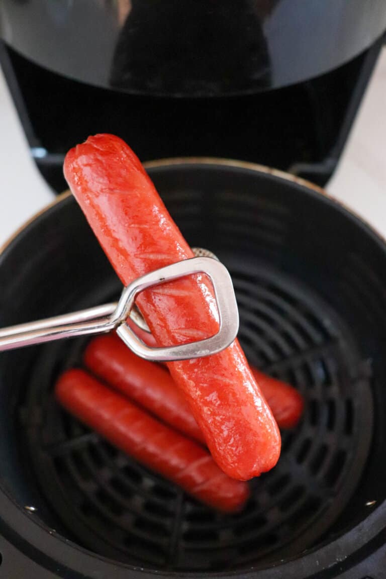 The Best Air Fryer Hot Dogs (Easy Recipe!)