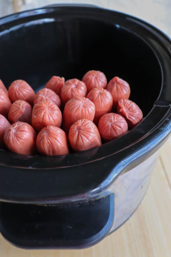 Hot Dogs in a Slow Cooker