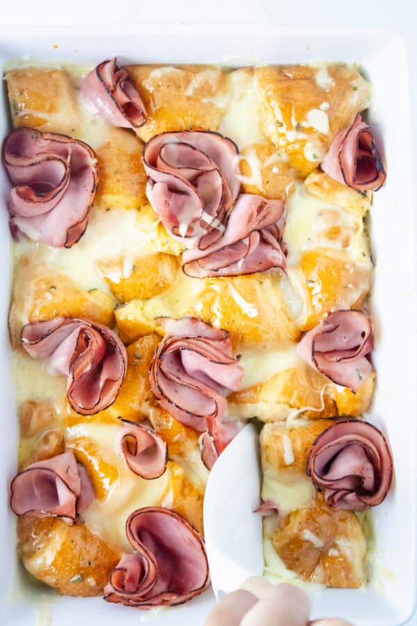 Ham and Croissant Casserole Recipe