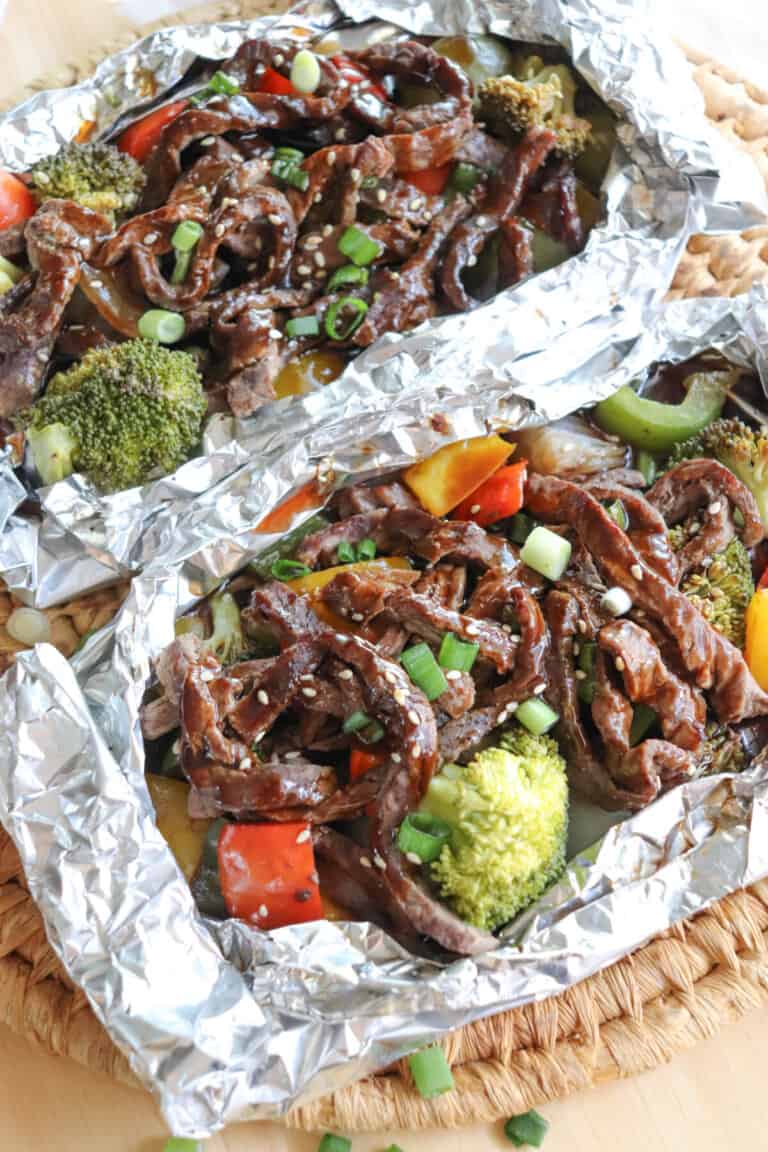 Teriyaki Steak Foil Pack Recipe (Easy Dinner)