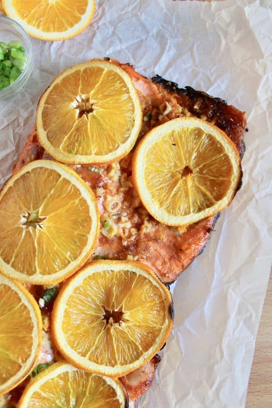The Best Orange Ginger Glazed Salmon Recipe