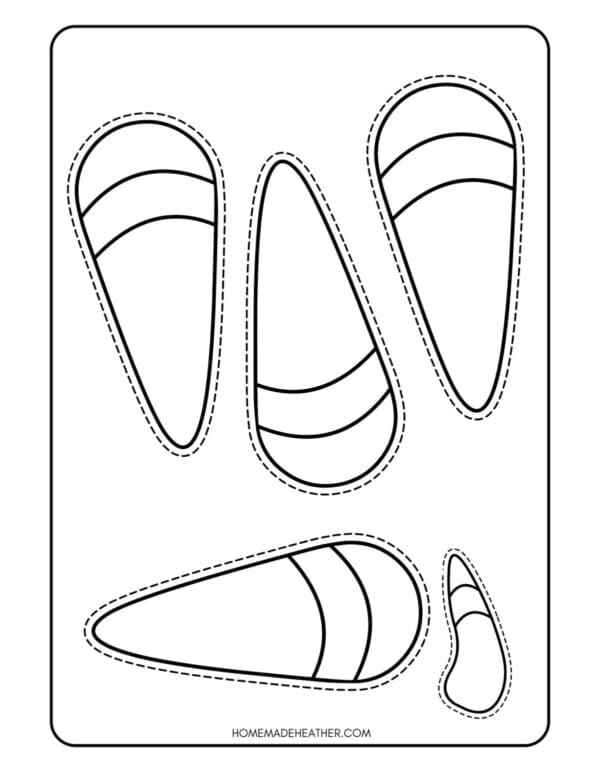 Printables to build a turkey on a white flat lay.